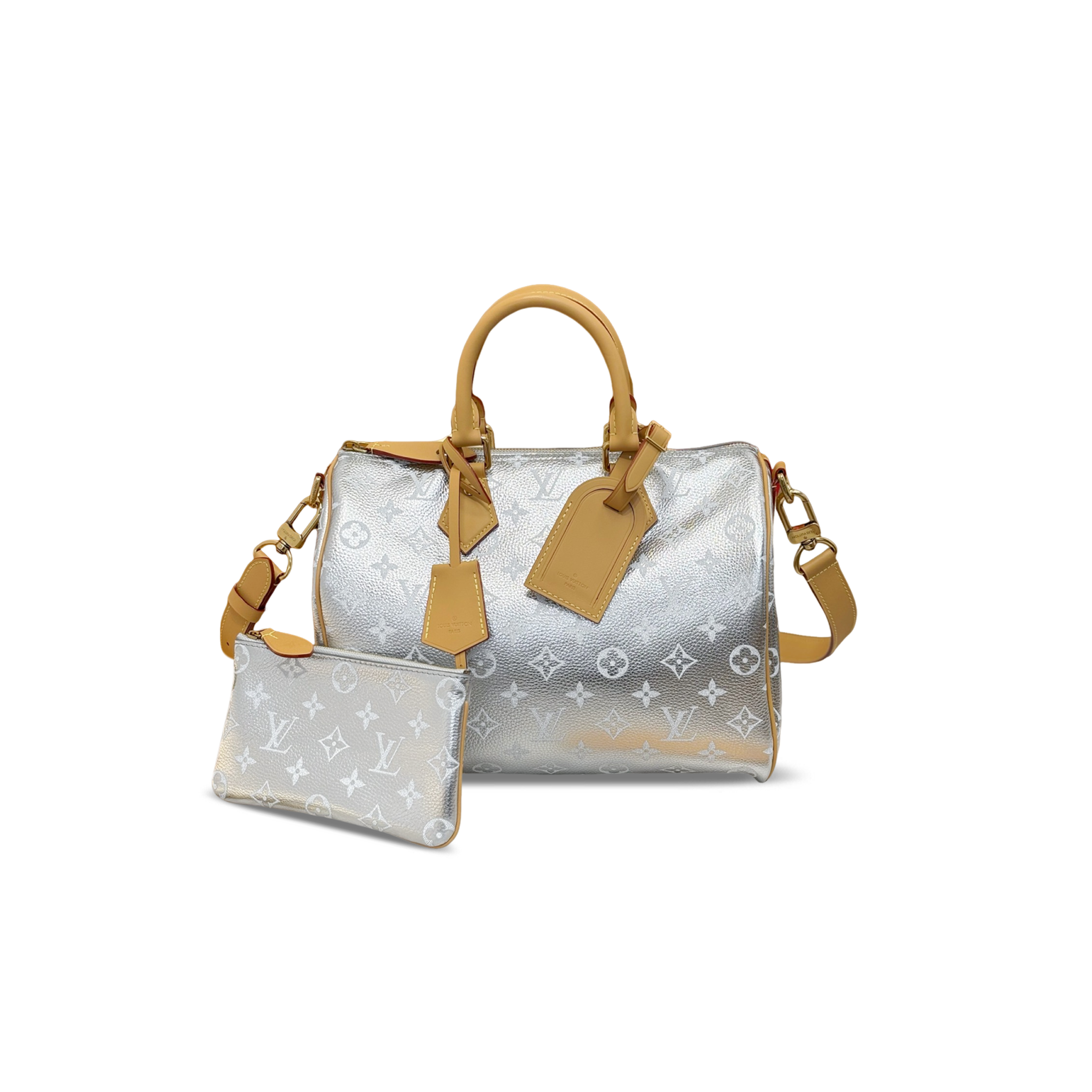 LOUIS VUITTON MASTER SPEEDY BANDOULIÈRE 30 (32*22.5*18cm)